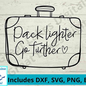 Pack Lighter Ga verder digitaal bestand, png, svg. dxf, eps bestanden allemaal inbegrepen!  Maak t-shirts, mokken, bekers, stickers en kerstcadeaus.