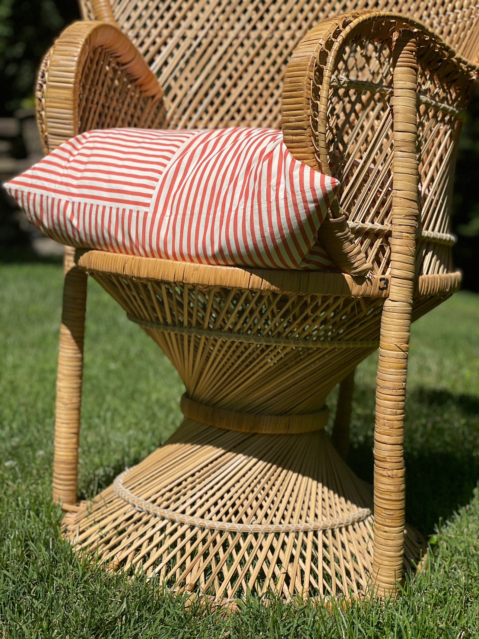 RENTAL FINAL PAYMENT Vintage Wicker Chair Rental Non Etsy