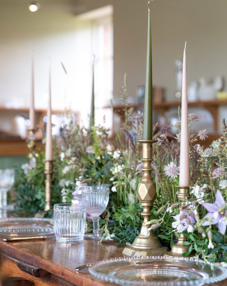 RENTAL ONLY Vintage Brass Candlabra S & Candle Stick Holders Etsy