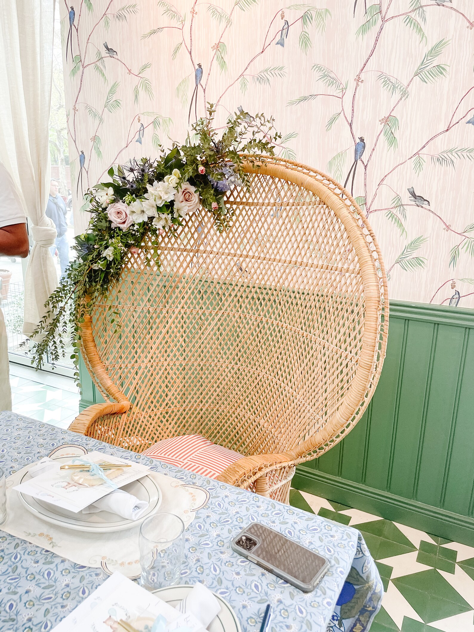 RENTAL FINAL PAYMENT Vintage Wicker Chair Rental Non Etsy