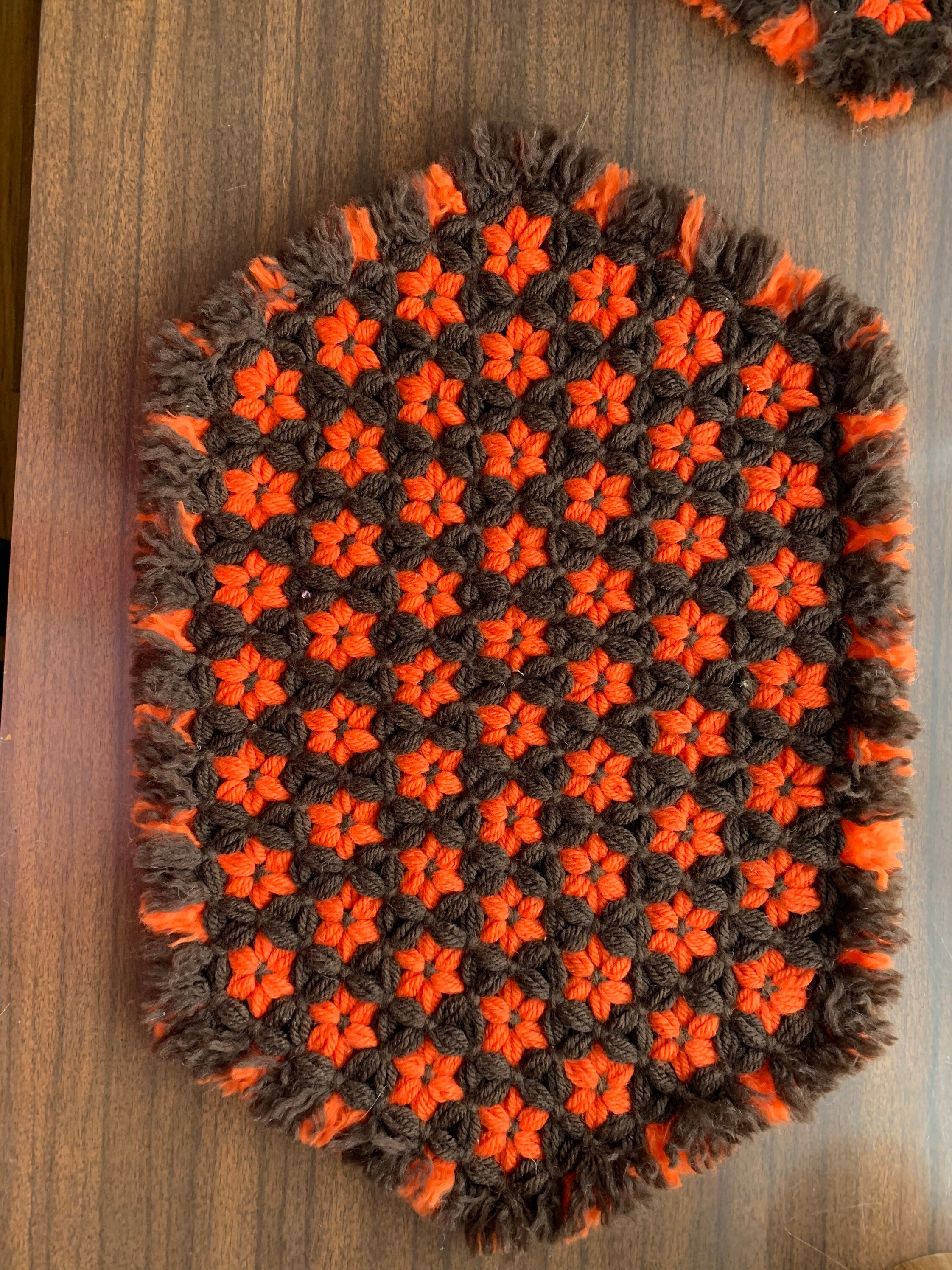 VINTAGE handmade placemats set of TWO Etsy