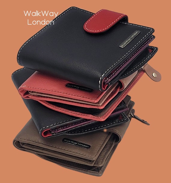 Rfid Schutz Geldbeutel Damen Mit Fotofach Damen Portemonnaie Aus