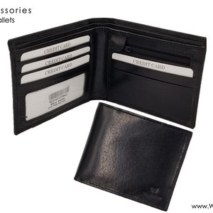 Men's Premium Leather Chestnut Brown  Bifold  Wallet  with RFID Protection by WalkWay London
