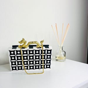 Handcrafted Resin Clutch