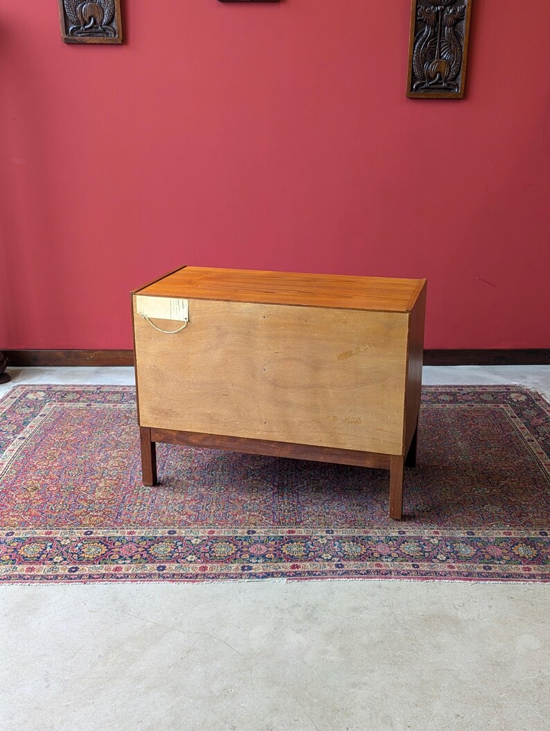 Mid Century Teak Record Etsy UK