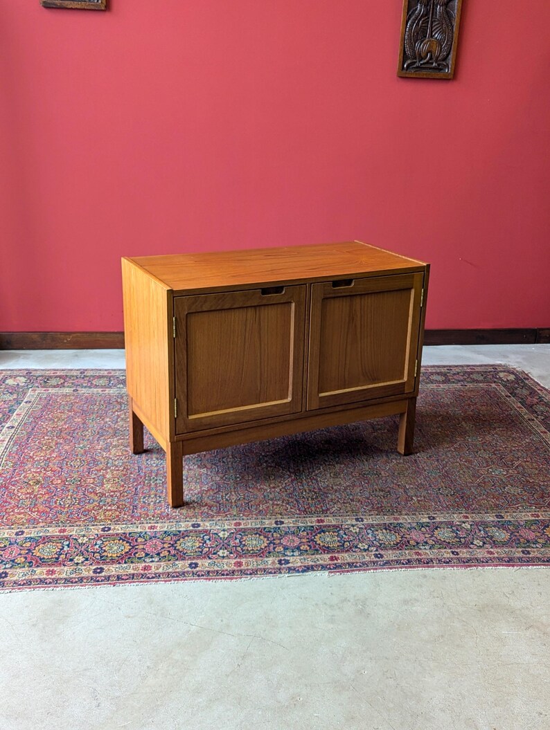 Mid Century Teak Record Etsy UK