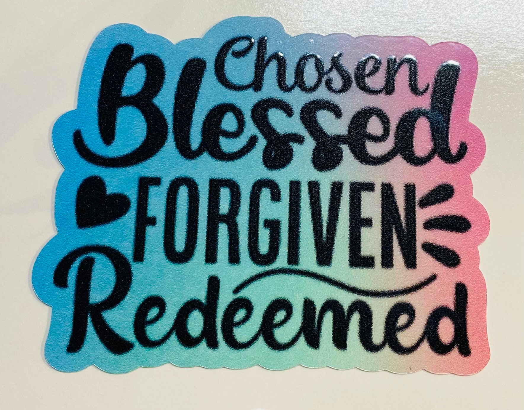 Christian Vinyl Stickers Bible Verse Stickers Christian Etsy