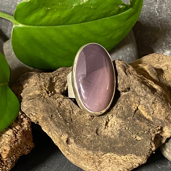 Hyacinth Jasper Sterling Silver Cocktail Ring