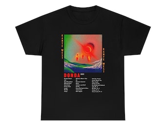Kanye West Donda Shirt | Bootleg Rap Tee | Short-Sleeve Unisex Black Vintage Style Kanye Donda Graphic T-Shirt