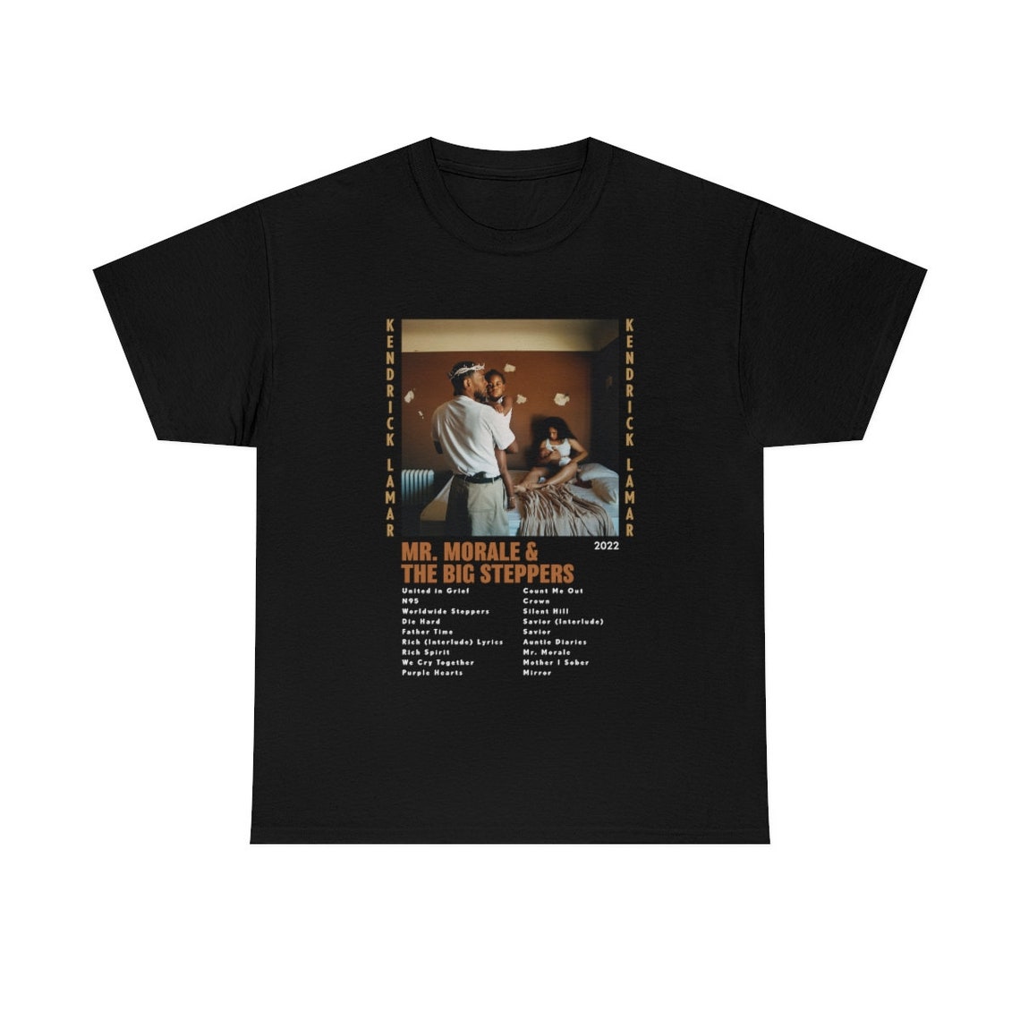 Kendrick Lamar Mr. Morale & the Big Steppers Shirt Bootleg Rap Tee ...