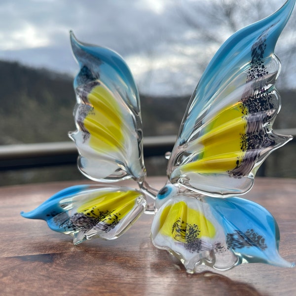 Glass butterfly | handmade glass art | Glass animal | Glass figurines | Glass art | Glass decoration