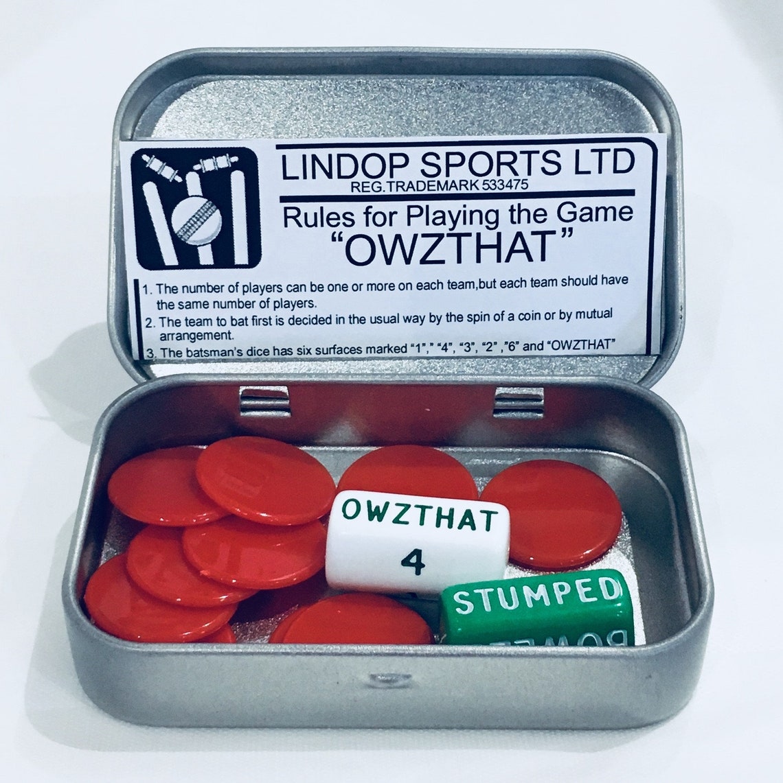 Owzthat Cricket Dice Game Etsy