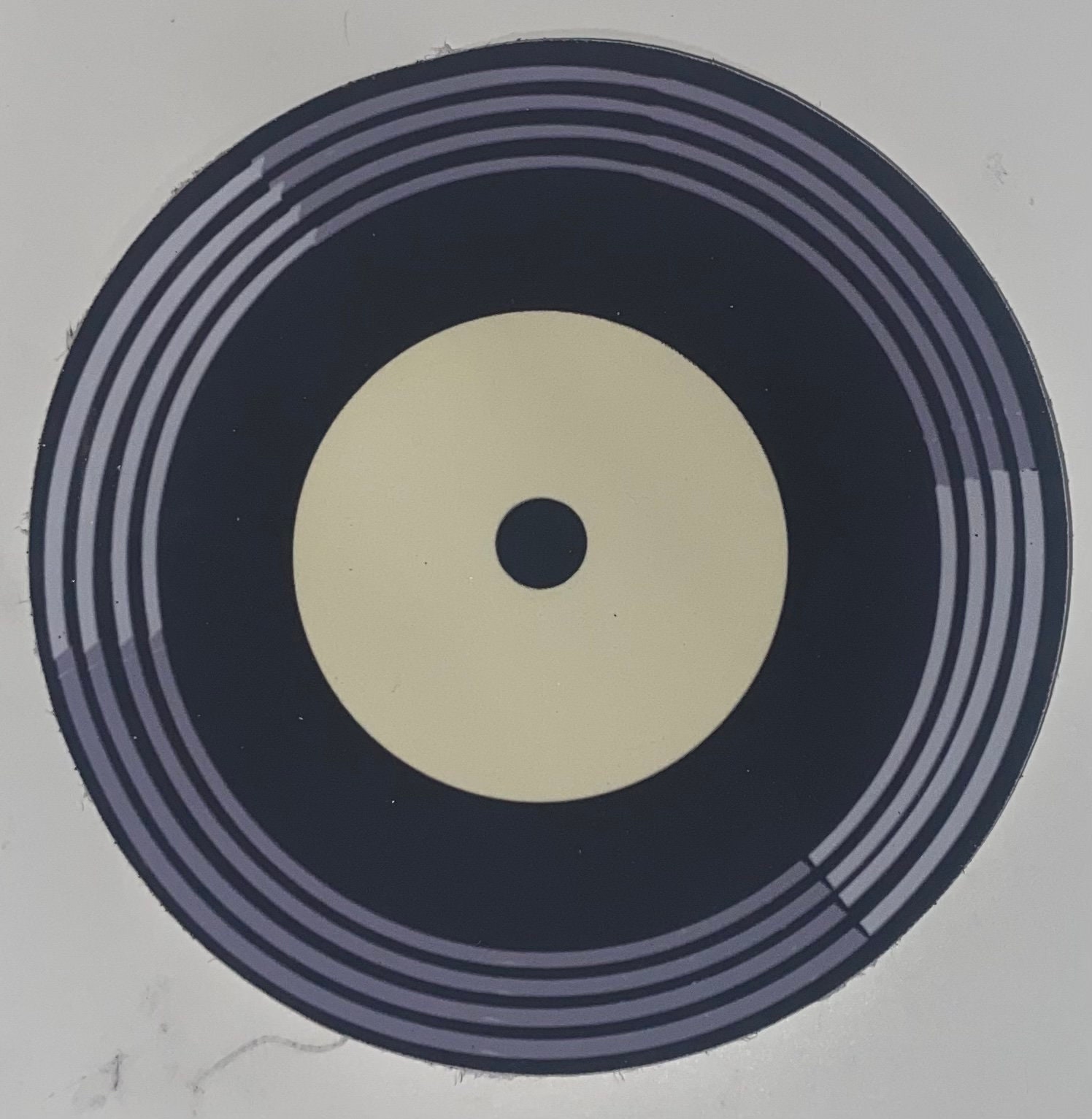 Record Sticker Pack 5count Etsy