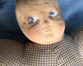 Rag Doll Vintage hand made, painted face doll, homemade rag doll, vintage doll, baby doll, vintage farmhouse decor