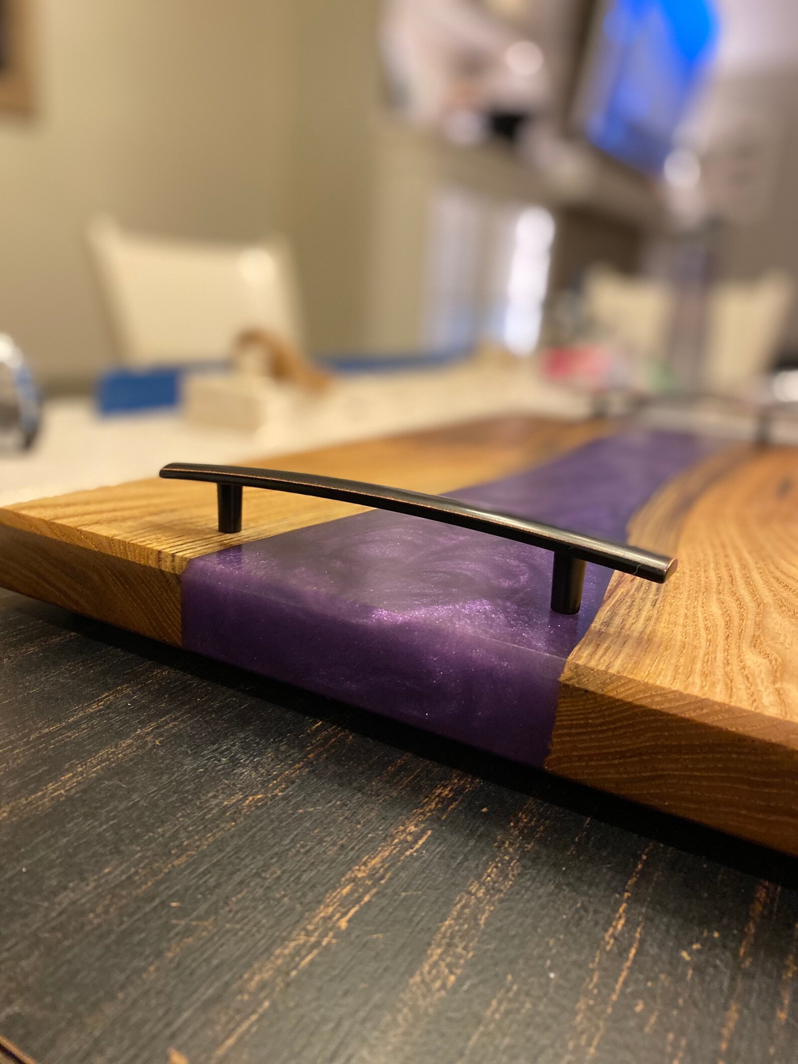 Made to Order Epoxy River Serving Trays Etsy