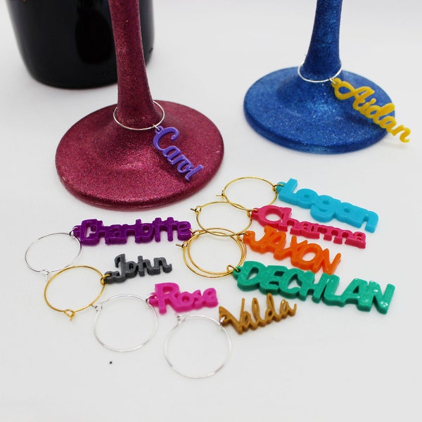Wine Glass Charms Etsy Australia