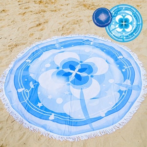 Jellyfish mat -moon