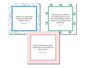 Scripture Cards for Mothers