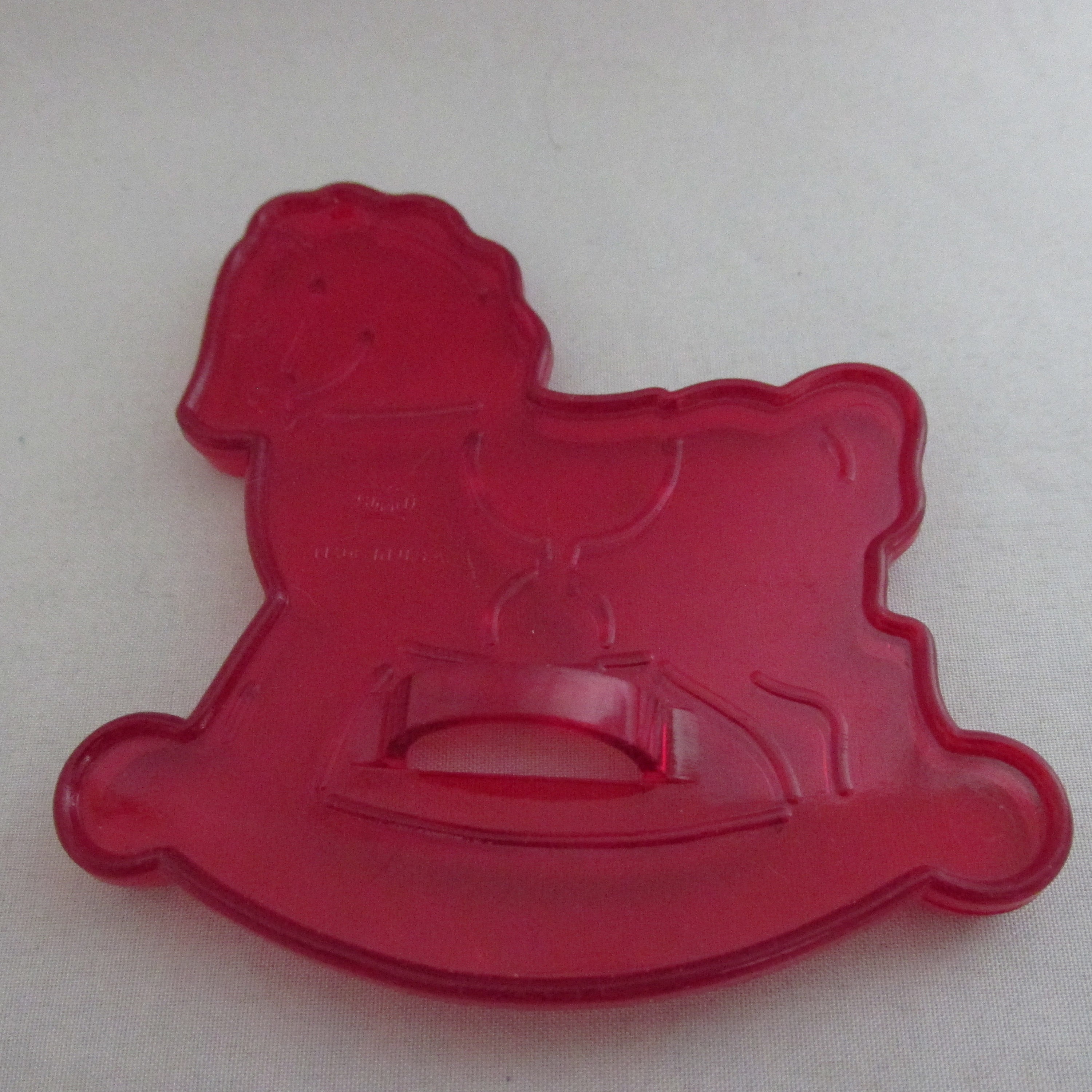 Vintage Red Plastic Christmas Cookie Cutters Santa - Etsy