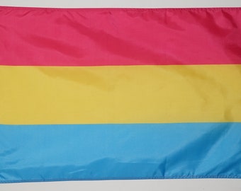 Pansexual pride flag 2'X3'|60cmX90cm