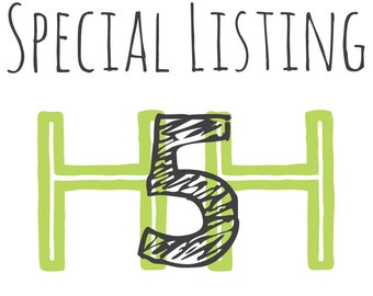 HH - Special Listing - 5 Pairs