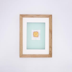 Miniatyr köttfärslimpa i en riktig träram // Unikt föremål