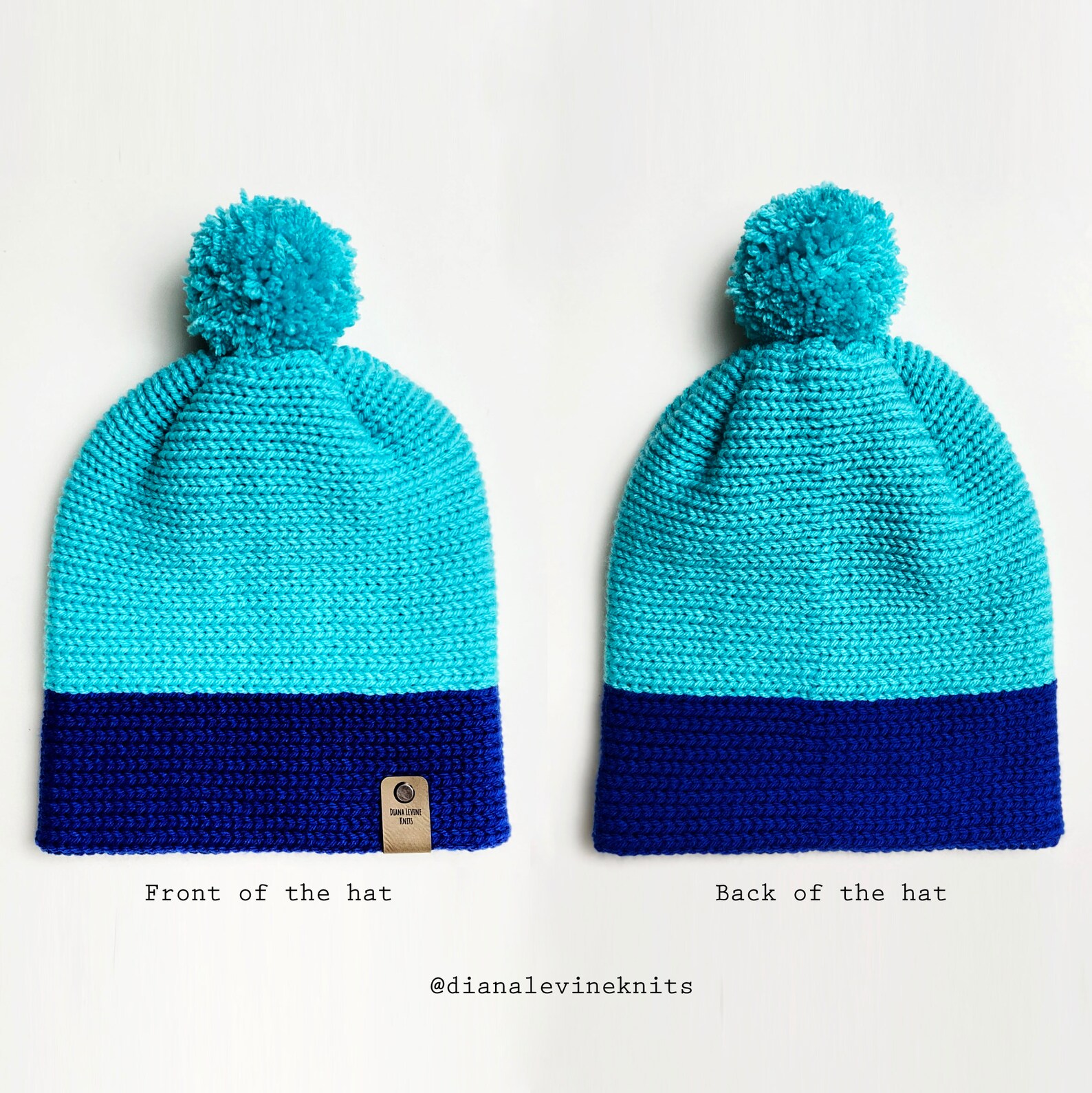 Adjustable Width Knitting Machine Hats PATTERN PDF for 22 and 46/48 ...