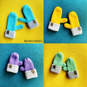 Sentro Mittens Family-sized Knitting Machine Mittens! (addiexpress or Sentro Circular ...