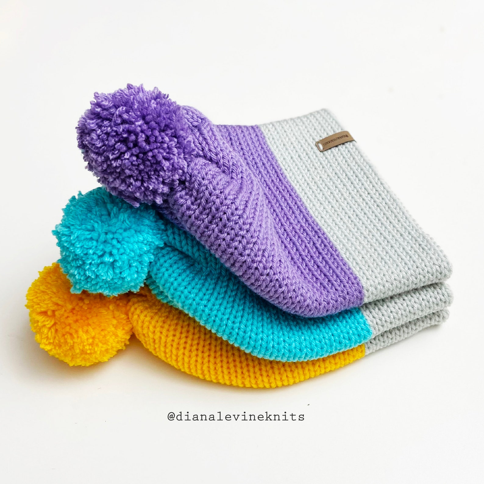 Adjustable Width Knitting Machine Hats PATTERN PDF for 22 and 46/48 ...