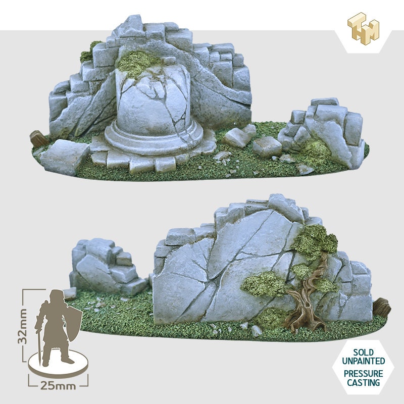 Ruins - Large Wall