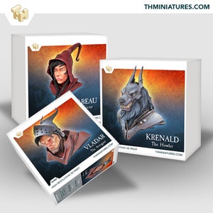 Cadwallon - Büsten Pack 1