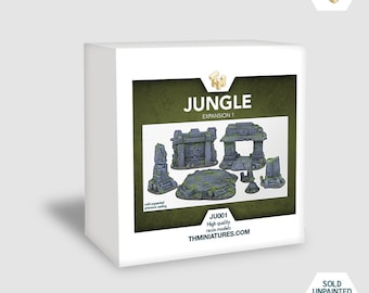 Jungla - Expansión 1 - Modelo de resina de alta calidad