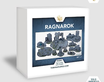Ragnarok - 11 Modelo de resina de alta calidad