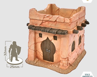 Wüstenhaus - Hochwertiges Resinmodell