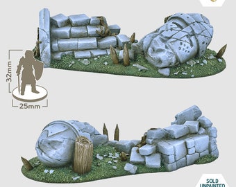 Ruins - Small ruined wall