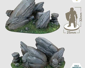 Felsen 02 - Hochwertiges Resinmodell