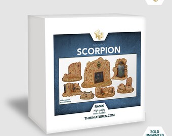 Ragnarok - Scorpions - Modelo de resina de alta calidad