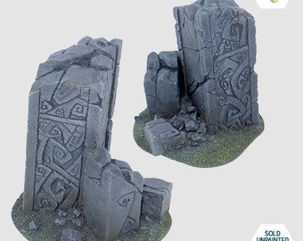 Ragnarok – Verzierte Säule