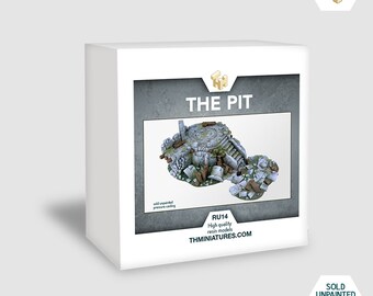 El pozo. Modelo de resina de alta calidad