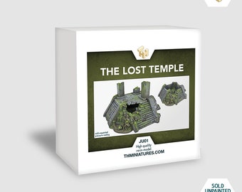 Jungla - El templo perdido - Modelo de resina de alta calidad