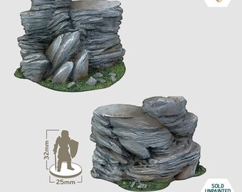 Felsen 06 - Hochwertiges Resinmodell