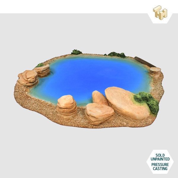 Desert - Oasis - High Quality Resin Model