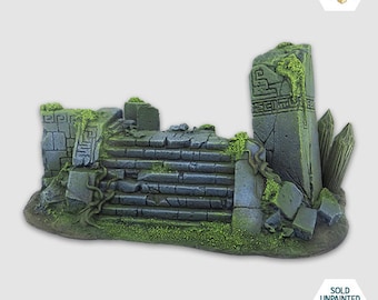 Jungla - Ruinas Perdidas - Modelo de Resina de Alta Calidad