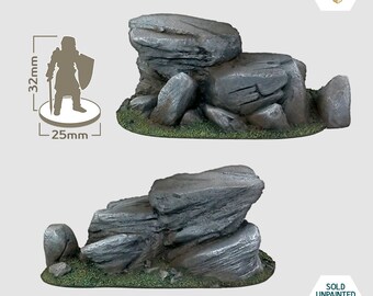 Felsen 04 - Hochwertiges Resinmodell