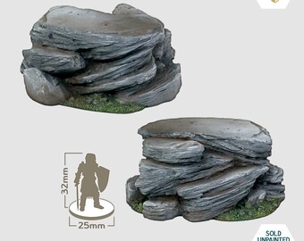 Felsen 05 - Hochwertiges Resinmodell