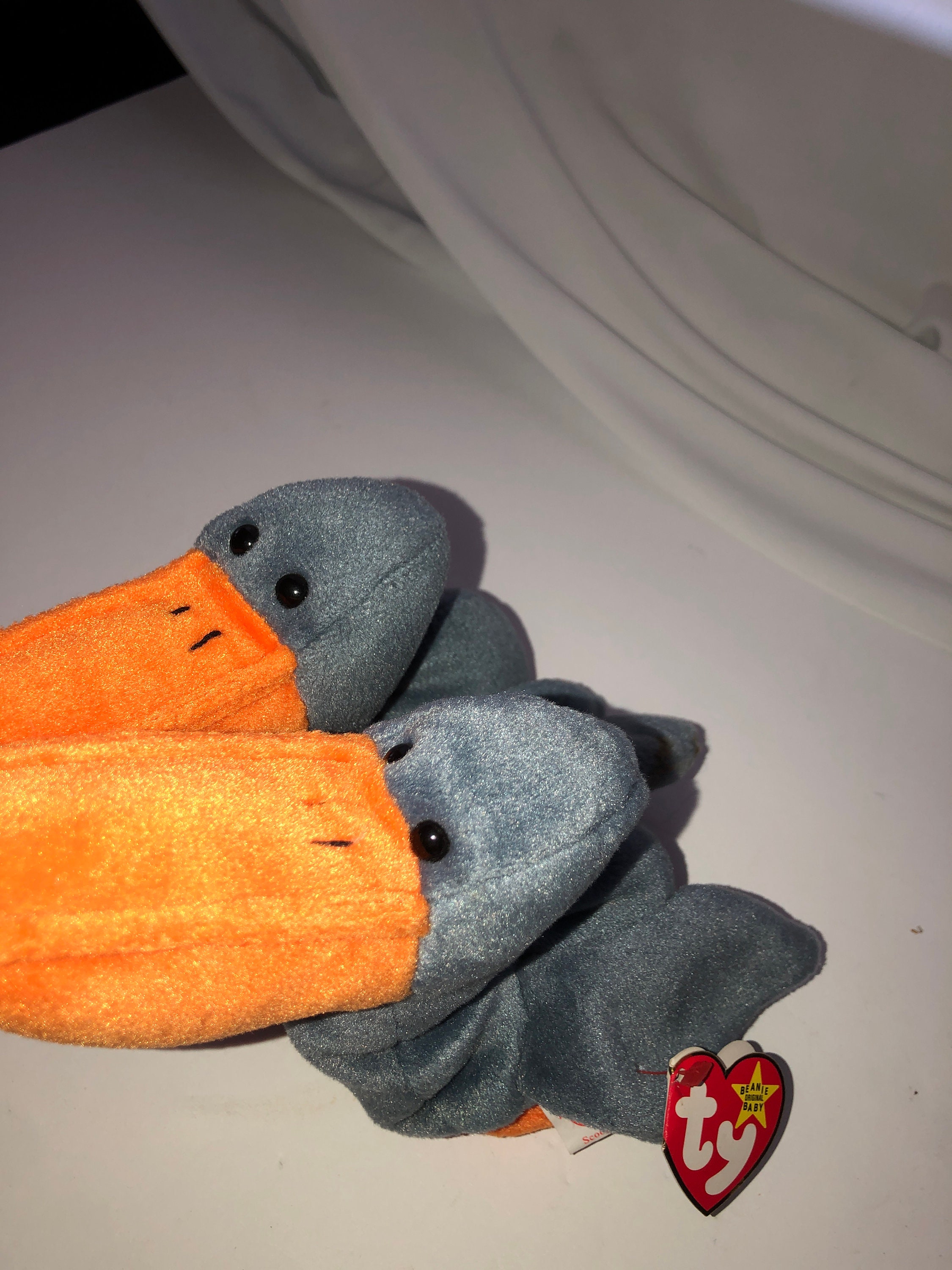 Rare original Beanie baby SCOOP PAIR HANGTAG Etsy