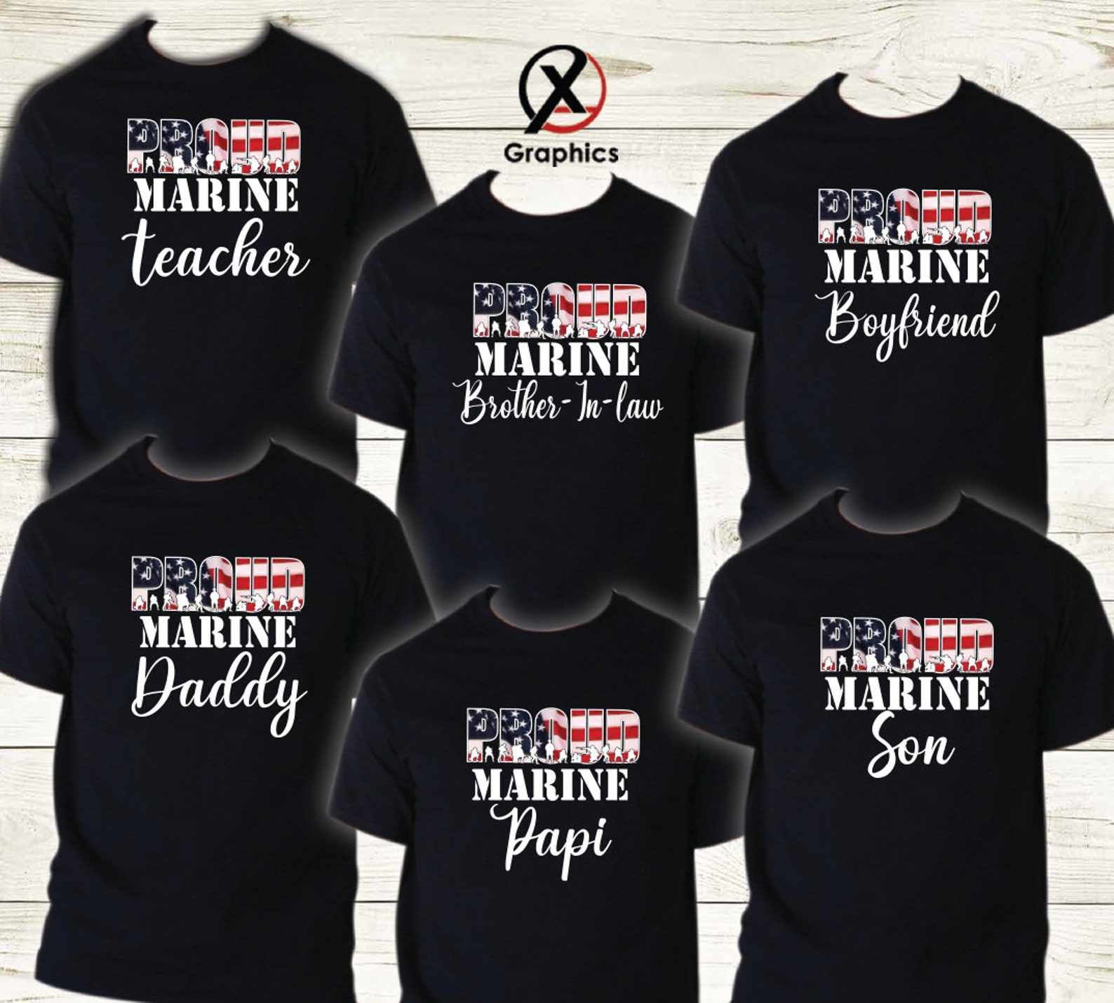 i raised a marine t shirt