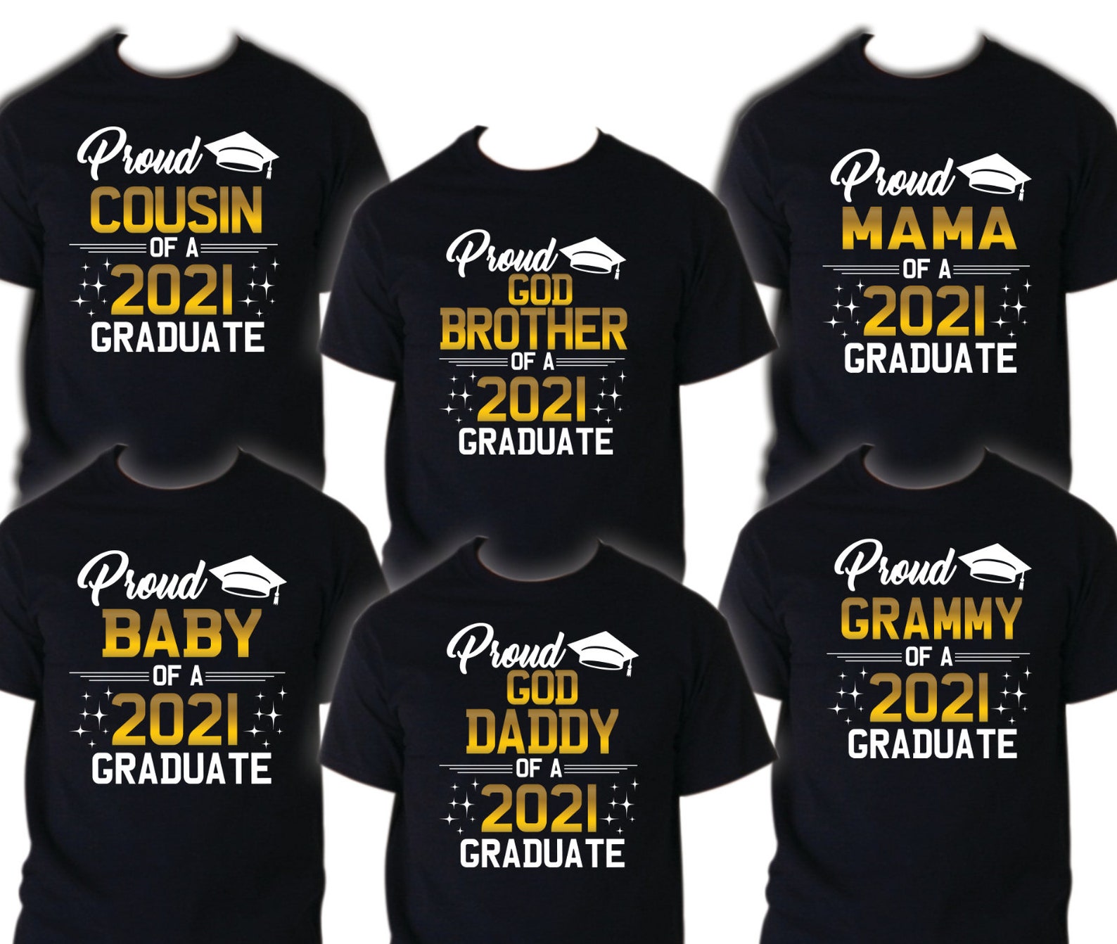 Family of Graduate Shirts Graduation Shirts Matching Grad | Etsy