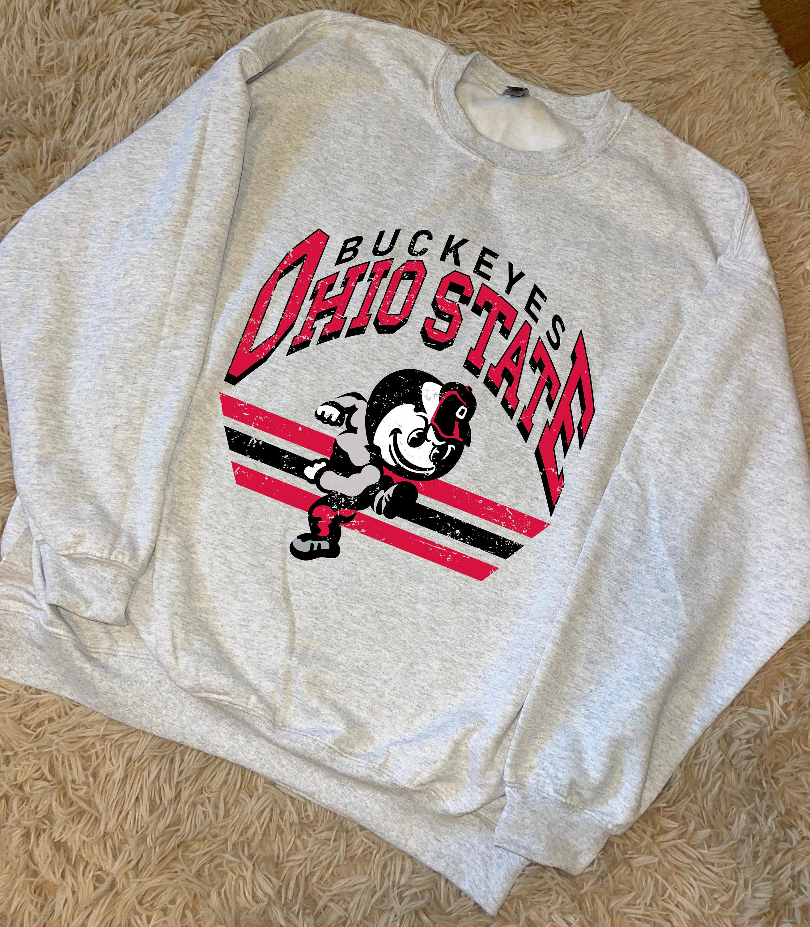Vintage 1990's Ohio State Buckeyes BLANK Black Starter Hockey