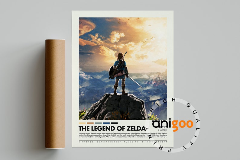 The Legend of Zelda: Breath of the Wild | Game Poster | Gaming R